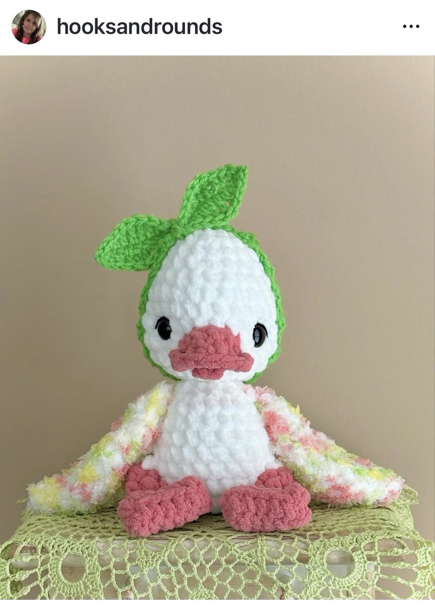 ME_Bev7's tweet photo. @Sharn3960 Definitely not hated! I think she’s a cute little duck for an equally cute little girl. 
I love the wings 🪽 and the colours. I think that’s why I love this one (photo) so much too. The wings really stand out. You’re so clever 💛 https://t.co/HvN88QYvoy