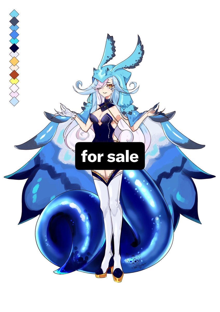 Tiamat_VT's tweet photo. After a lot of thought I have decided to sell my Vtuber design since I won’t be able to debut at all. She has a few art pieces I will give you with the proper artists credits and a model Live 2D without rigging asking for 550 for all art pieces and model 🙏🏻 please help me share https://t.co/4G8Ocb6zSa