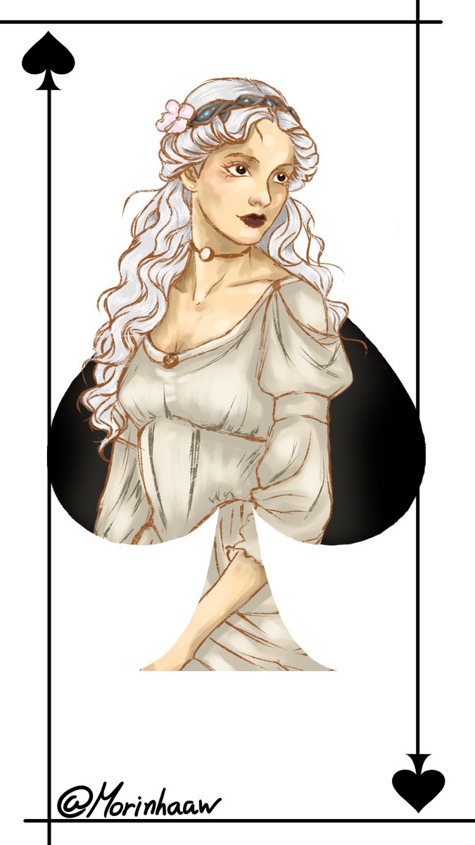 Morinhaaw's tweet photo. Desenhei a Rainha Branca para um rpg e estou apaixonada <3

#digitalart #art #digitaldrawing #drawings #draw #brazilianartist #artist #rpg https://t.co/iNb4njzaOi