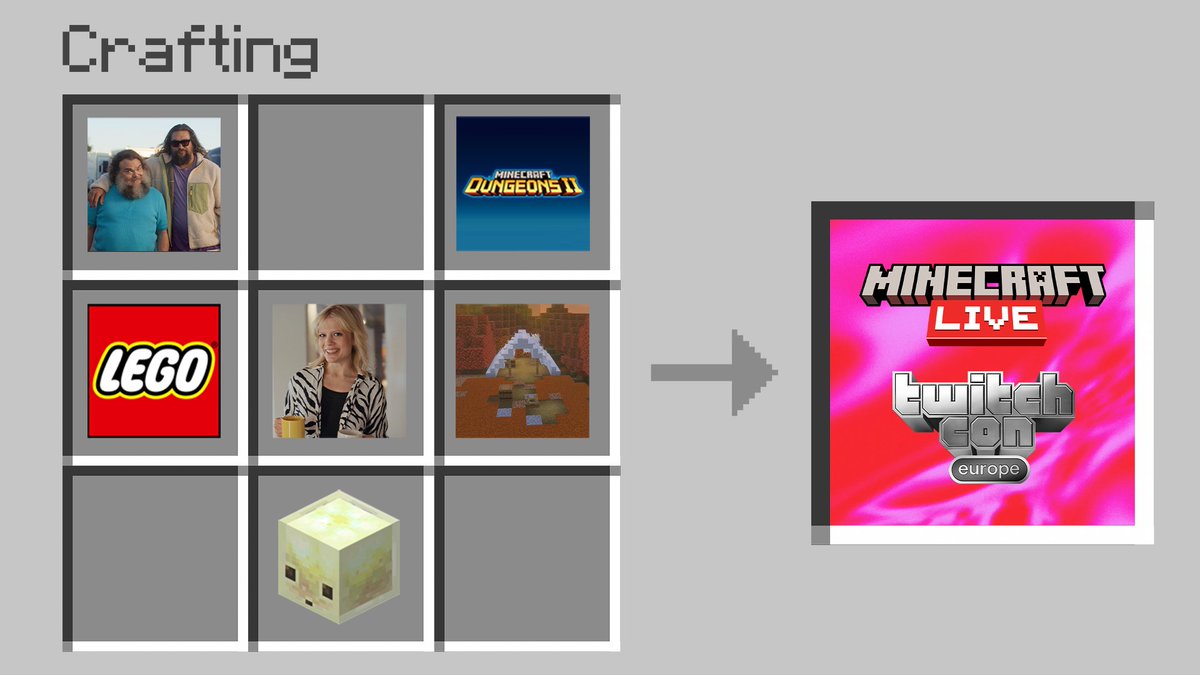Minecraft tweet media