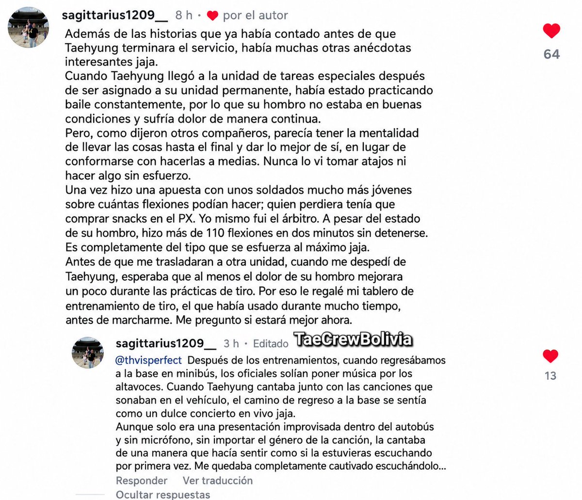 Tae Crew Bolivia tweet media