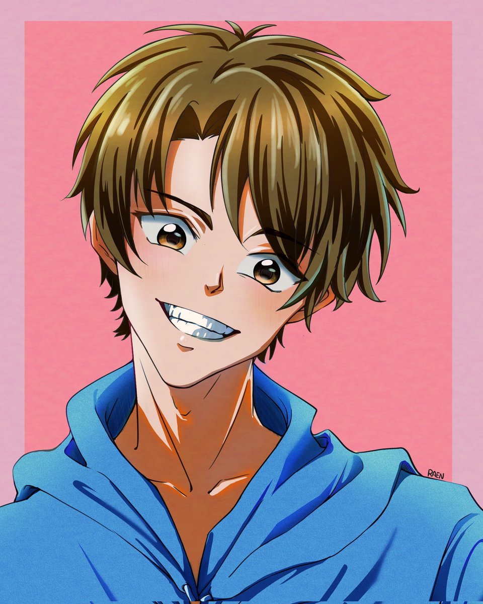 raenyn_raenynne's tweet photo. this hairstyle looks so good on him i just had to draw him 😭❤️

#ダイヤのA
#daiyanoace
#沢村栄純 https://t.co/rFIy8ByvbI