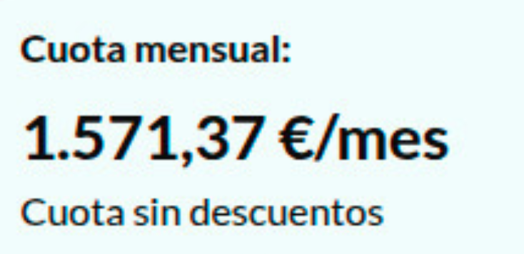 gaeqs's tweet photo. @InvIngeniero Has conseguido largarte a Suiza ya? Yo me he hecho autonomo y estoy preparando todo para irme a Rep Checa antes de que me empiecen a quitar el 50% del sueldo solo en IRPF y Cuota. :P

Solo mira lo que me dicen de pagar el año que viene... https://t.co/2JD7h7QHL4