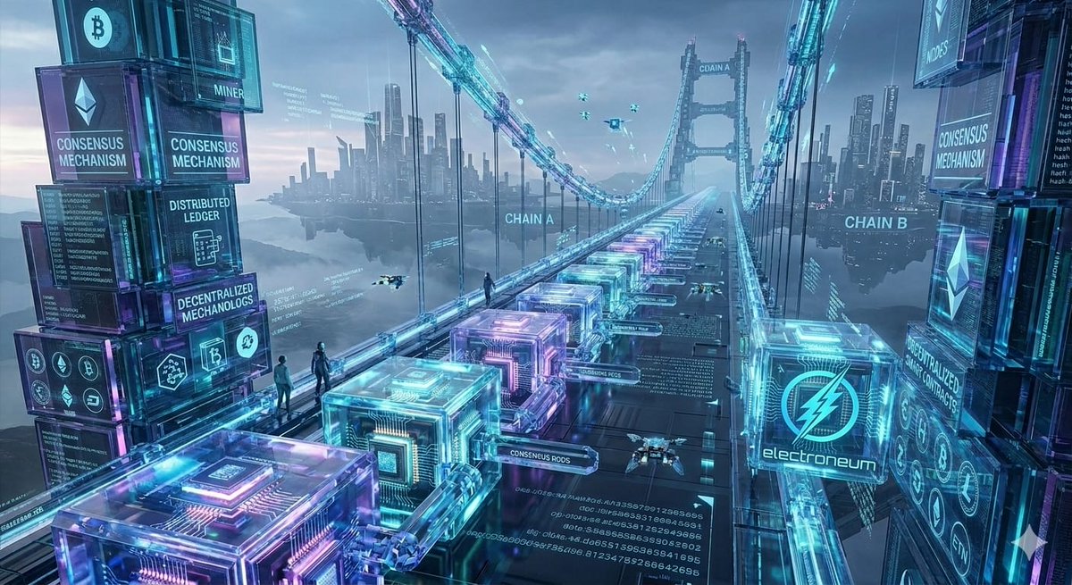 electroneum's tweet photo. A high-performance Layer 1 is only as strong as its connections. Electroneum 2.0 breaks down ecosystem silos by integrating native cross-chain architecture. 🌐

​By leveraging @hyperlane, the ETN Smart Chain unlocks seamless, permissionless asset bridging across the wider Web3 landscape.

​What this unlocks for the network:

🔸 Direct liquidity pipelines from Ethereum, L2s, and modular ecosystems
🔸 Fast, secure cross-chain messaging without sacrificing 5s block finality
🔸 Scale-ready infrastructure for eco-friendly NFT mints & cross-chain dApps

​The isolation era is over. Electroneum 2.0 is fully integrated into the omnichain future. 🚀

​#Electroneum #Hyperlane #CrossChain #Interoperability #Web3