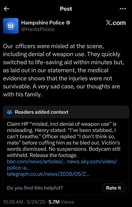 GilmoreCrappy's tweet photo. @HantsPolice @smg1664 https://t.co/QdI20AcYQd