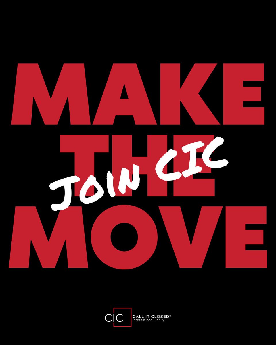 Callitclosed's tweet photo. The right move can make a big difference in your future. Take a closer look at what Call It Closed has to offer and see why agents are making the switch.

Learn more at https://t.co/bN9A4EarwW.

#CallItClosed #JoinCallItClosed #RealEstateCareers #AgentGrowth #RealEstateSuccess https://t.co/MIvwQ8e8kh