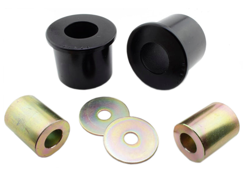 ODPerformance's tweet photo. Revamp your ride and boost safety with Whiteline's Rear Upper Inner Control Arm Bushing Kit for your 2010-2015 Chevrolet Camaro! Gain superior handling, balanced braking, and enjoy the ride like never before. Get yours now at https://t.co/4GdjaRGRkQ #Camaro #Whiteline https://t.co/l5ko7JB3uB