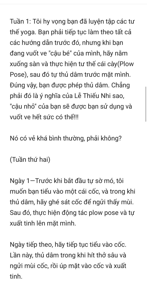 Sissy_iee's tweet photo. Khoá huấn luyện một năm nữ hoá — Khóa huấn luyện đặc biệt: nuốt tinh dịch trong Lễ Thiếu Nhi phần 1
#sissy #semen #feminize #training https://t.co/5Kfs9HjBh3
