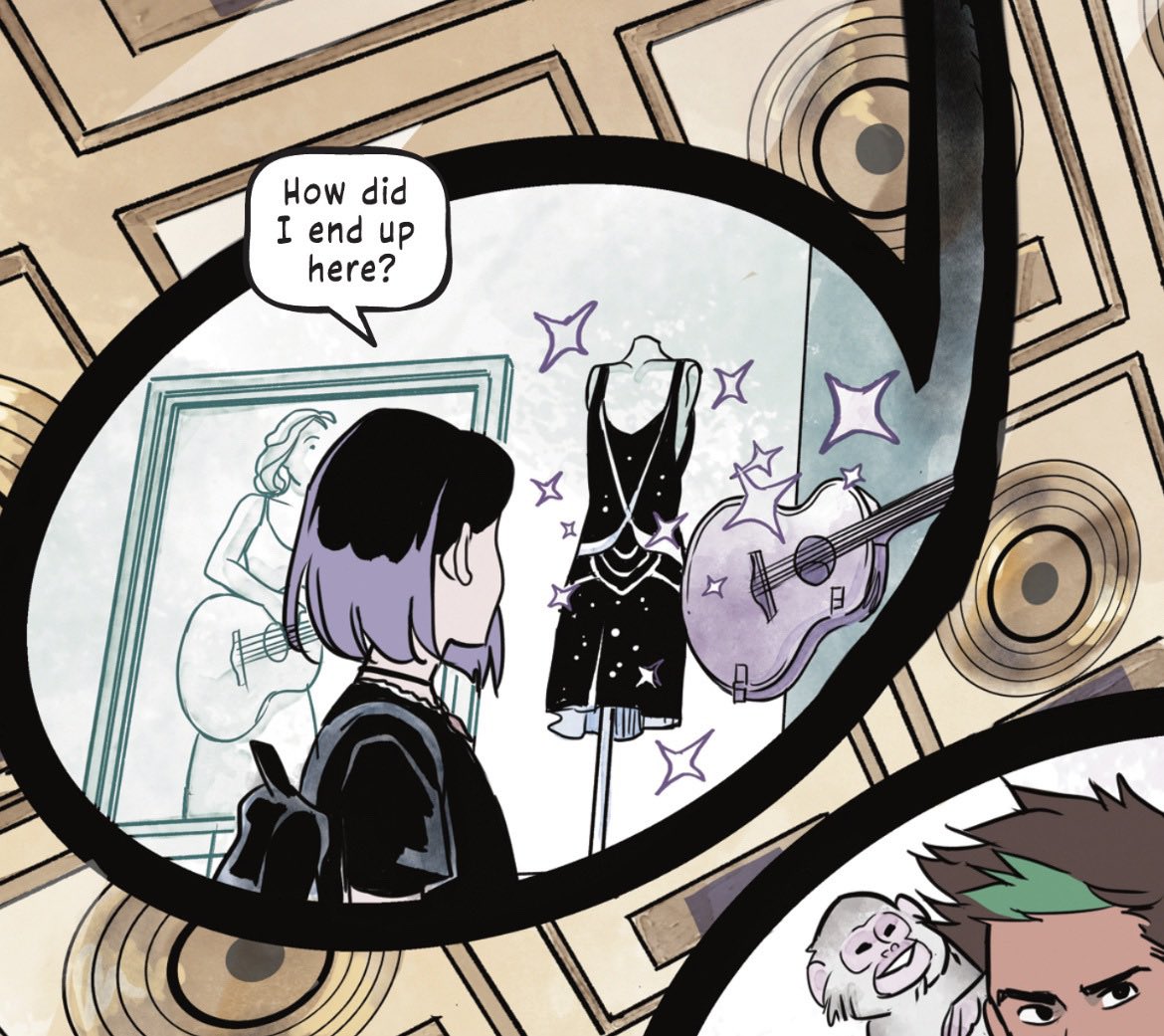 titanscomfort's tweet photo. raven becoming a swiftie arc. https://t.co/jntPATW5Y6