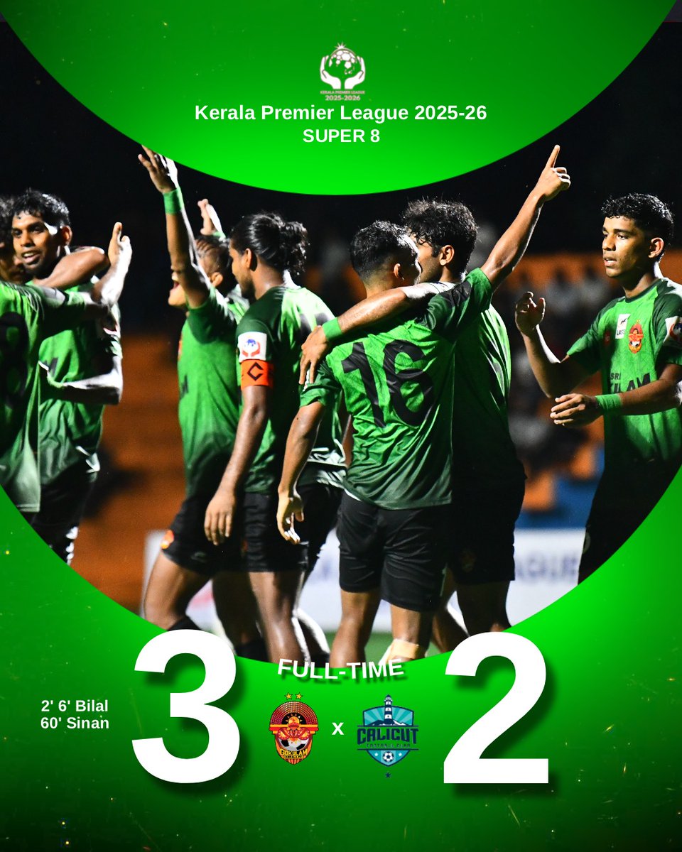 GokulamKeralaFC's tweet photo. เดเดจเตเดค เดเดเตเดเด เดชเตเดคเตเดฎเดพ...
CHAMPIONS OF KERALA ONCE AGAIN! ๐
#gkfc #malabarians #KPLFINAL https://t.co/OLN2dUFeeI