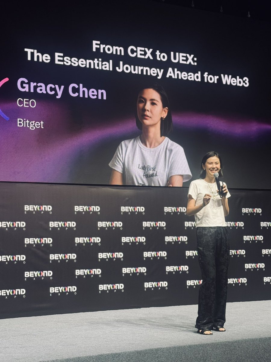 Gracy Chen @Bitget tweet media