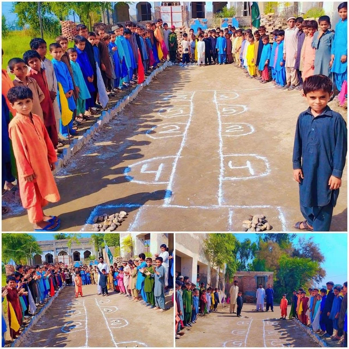Inayatullah26's tweet photo. جی! یہ سب سرکاری اسکولوں میں بھی ہوتا ہے — گورنمنٹ بوائز پرائمری اسکول خدا بخش نوناری، یو سی لوگی، تعلقہ ٹھل، ضلع جیکب آباد کے طلبہ نے آؤٹ ڈور ریاضی سرگرمیوں میں بھرپور حصہ لیا۔

عملی مشقوں اور دلچسپ سرگرمیوں کے ذریعے طلبہ نے ریاضی کے مختلف تصورات کو بہتر انداز میں سمجھا اور سیکھنے کے عمل سے لطف اندوز ہوئے۔ اس طرح کی سرگرمیاں بچوں میں سوچنے، مسئلہ حل کرنے اور سیکھنے کی صلاحیتوں کو مزید مضبوط بناتی ہیں۔

تعلیم کو دلچسپ، عملی اور مؤثر بنانے کے لیے اساتذہ خوبصورت کاوش۔
@SindhCMHouse @MinisterEduGos @SELDGOS