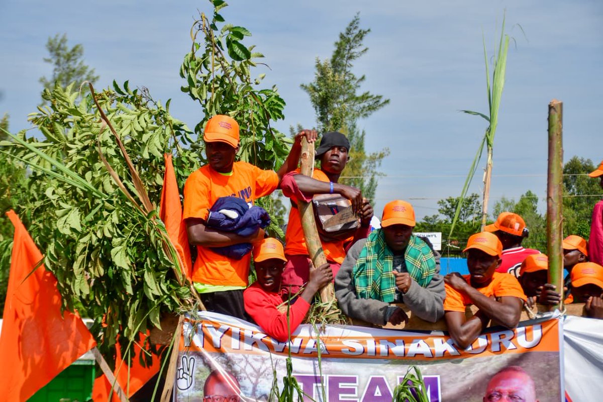 TheODMparty's tweet photo. From Migori to Kitembe grounds in Kisumu… Governor Ochilo Ayacko and his team arrived in style… https://t.co/1D6PMPIb7w