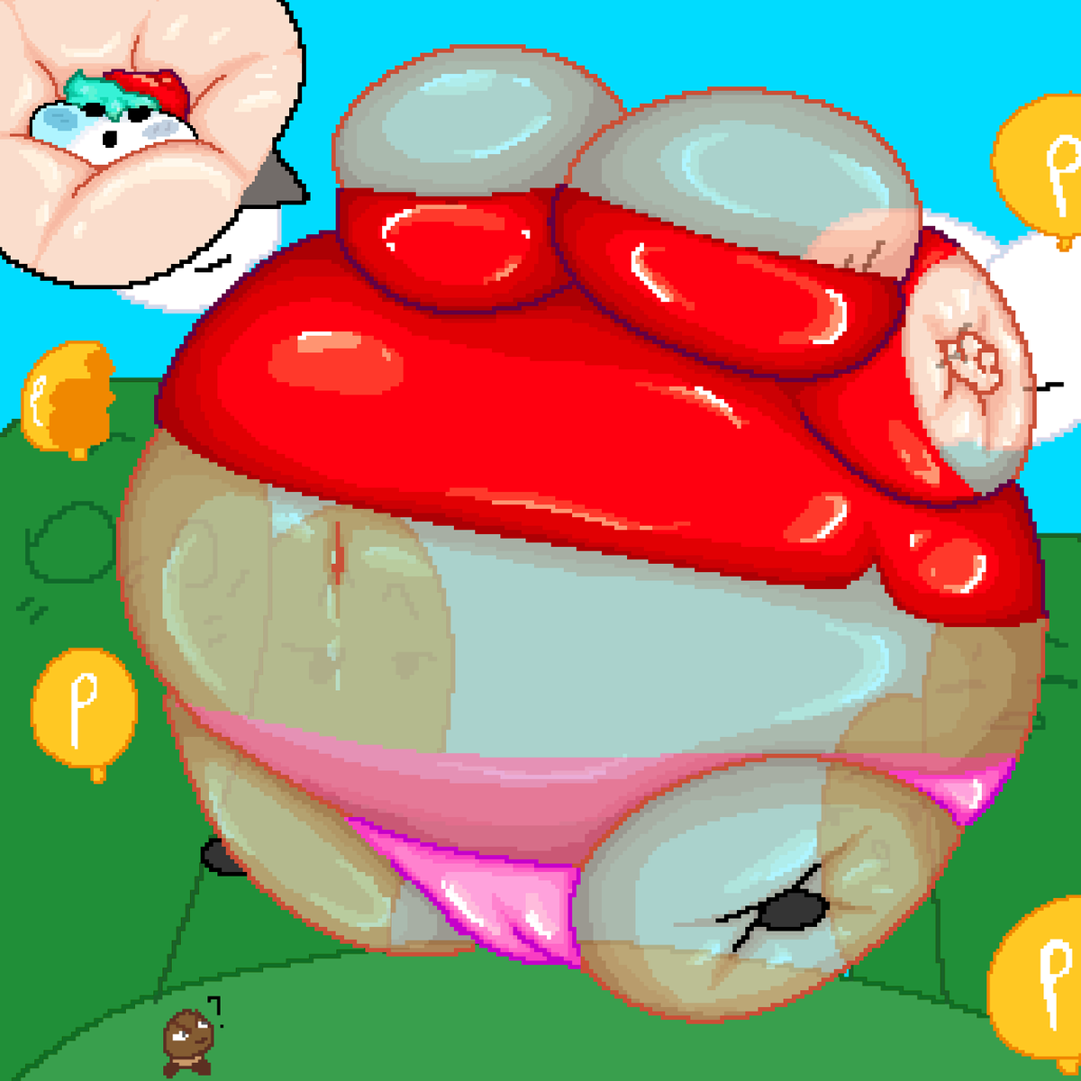 foxmaker717's tweet photo. Shy gal P-Balloon party https://t.co/ZRyKAFZOnz