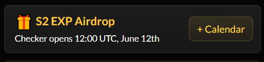 _Kaelweb3's tweet photo. 🚨 SoSoValue EXP Season 2 is officially over!

✅ Snapshots completed 🎁 Airdrop Checker: June 12, 12:00 UTC 🚀 Season 3 starts now

Who's ready for the next grind? 👇

#SoSoValue #SOSO #Airdrop https://t.co/EeR7lbhswh
