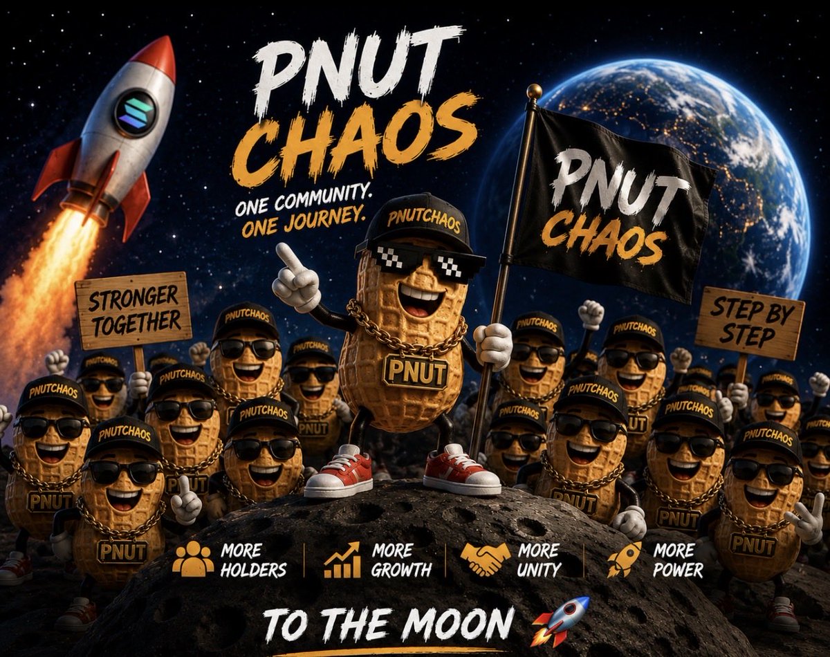 PNUTCHAOS's tweet photo. 🥜📲 PEANUT CHAOS Telegram launches in less than 2 hours.

Thank you to everyone who has supported the project so far ❤️

See you soon 🚀

#PNUTCHAOS #solana #meme #team https://t.co/M07XBElmzL