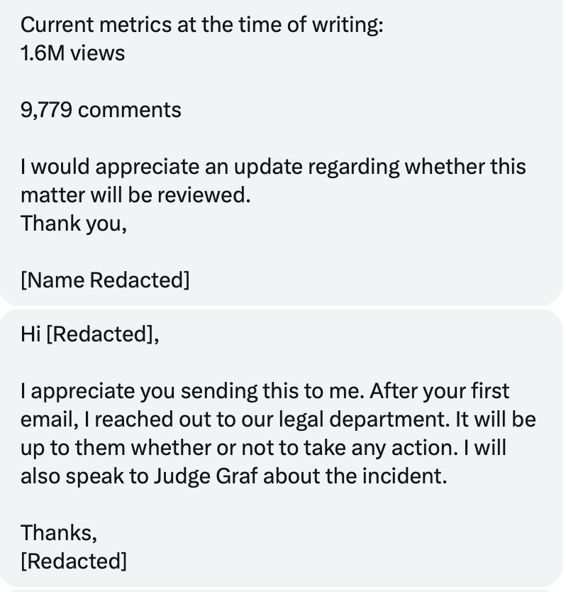 JennTheProducer's tweet photo. Lizzie, Liz, Lizka... Girl... I thought you were a "Journalist."  But you don't understand the rules on recording in a court room?  SHAME SHAME SHAME Lizzie.  The legal department for Judge Graf is NOT PLEASED with you LIZKA.  Shame on you!!! @imelizabethlane @paramounttactcl @ryanmauro re:  Communications Director of Utah Courts
