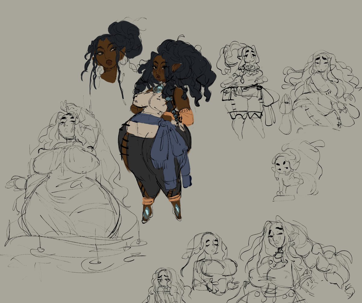 I love making ocs with no intention of drawing again!!!!!!!!