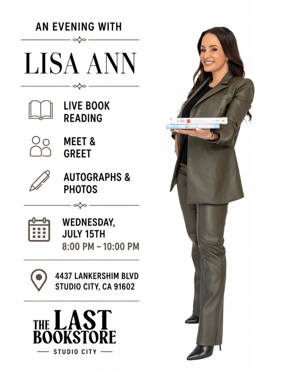 Lisa Ann tweet media