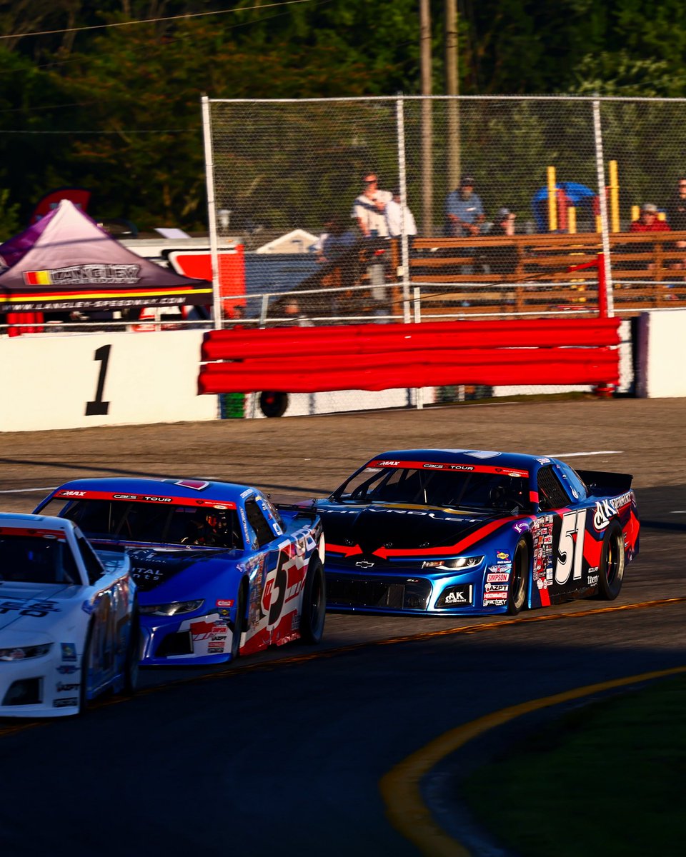 DonovanStrauss's tweet photo. What a night. Started P8, moved up to 6th, blew a RF, came down pit road 5 more times, drove from 30th to finish 8th. Dog check? 🤣 

Seriously what a weekend, to honor KB who was my childhood hero, who started my inspiration and love for racing had me in tears. This weekend was emotional. 

To all you fans who were cheering on 51 last night your support means the world to me. Going forward we will continue to find ways to honor Kyle’s legacy, and I’m looking forward to doing that the rest of my career. Let’s keep pushing 🙏🏼