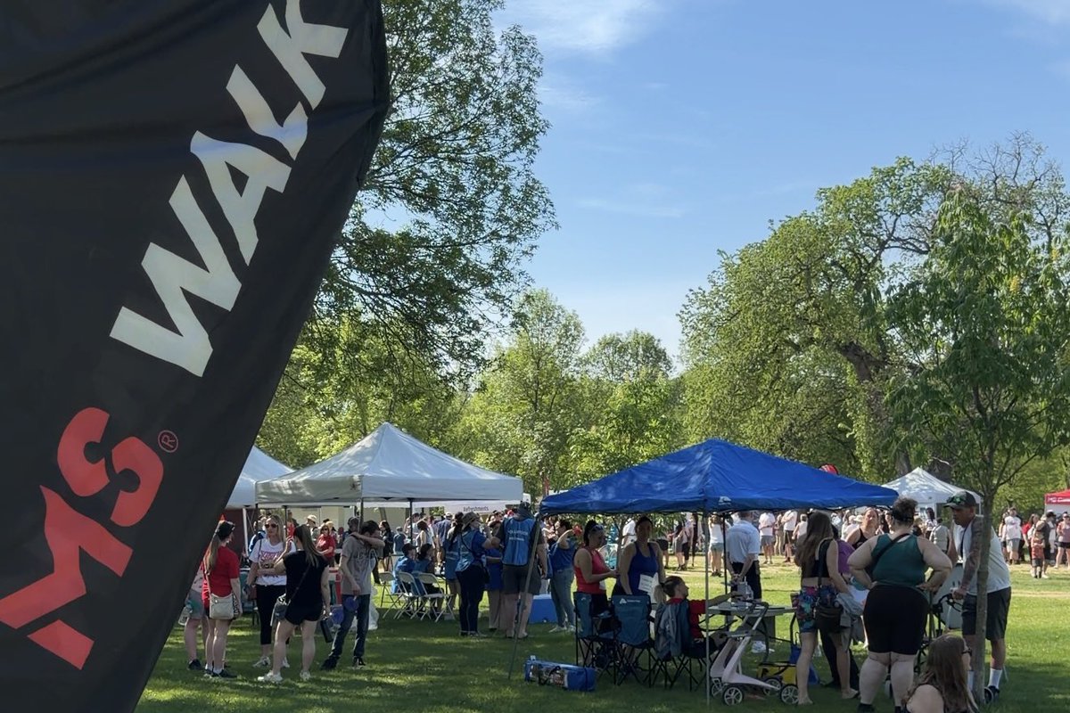 680CJOB's tweet photo. We’re out at the MS Walk in Kildonan Park today, supporting those affected by multiple sclerosis and helping raise awareness for the MS community. Aren’t able to join us but would like to donate? Follow the link: https://t.co/sys4OyH6QE #MSWalk #Winnipeg #Manitoba https://t.co/hIT5zeFjS7