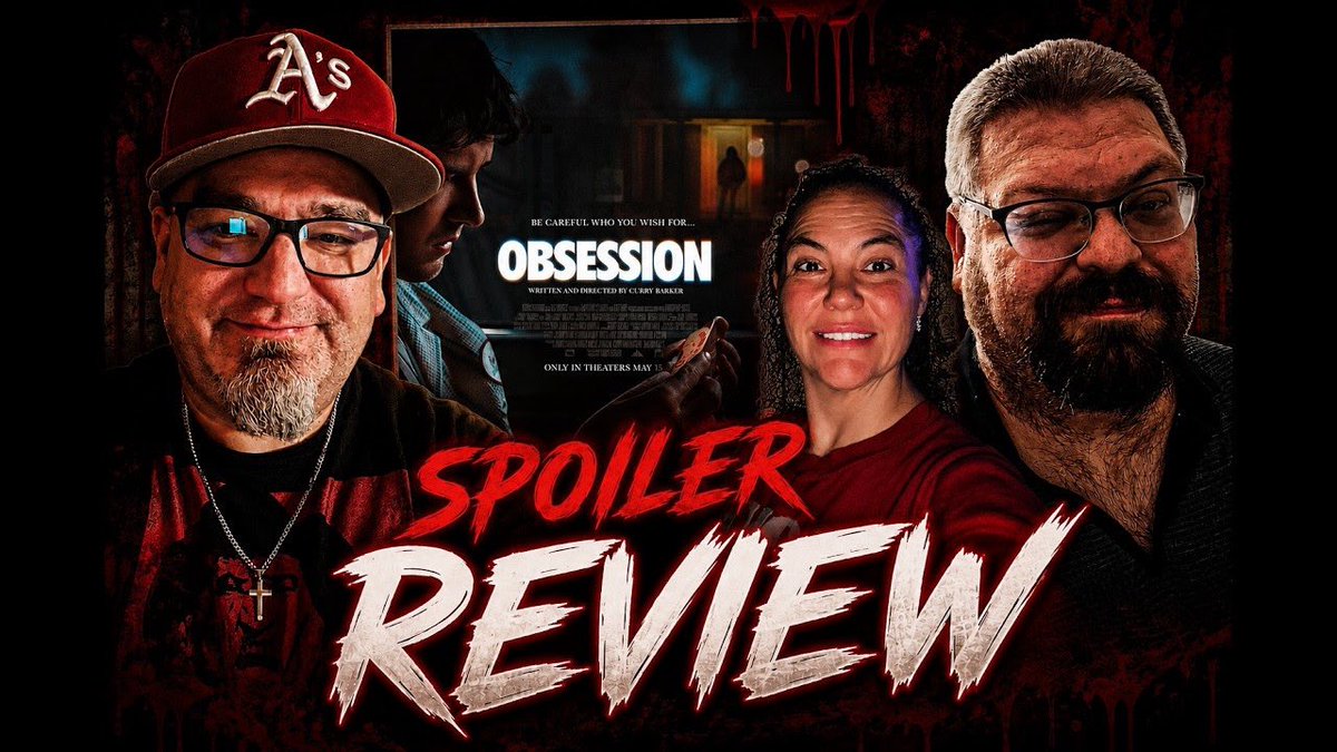ScareTalkPod's tweet photo. Obsession spoiler review is out now!! Link in bio and story. #obsession #currybarker #horror #horrormovie

Obsession (2026) | Spoiler Review
https://t.co/RPZmQPJi75 https://t.co/w4hMfPpImG