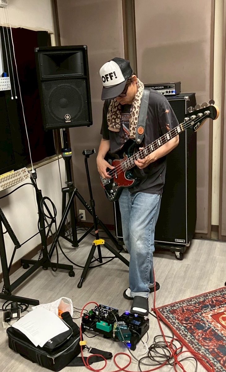 torys_cream's tweet photo. レコーディングしました！

とりあえずベードラのみです。

次回歌入れとギターは6月を予定してます！

スタジオ後はチョロヤで
お疲れ様でしたー

#torys_cream 
#PbQwJCHrMa61841  チョロヤ https://t.co/7QV956JLfc