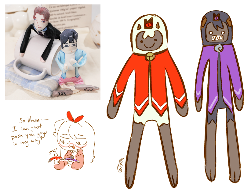BloomInHeresy's tweet photo. https://t.co/YO8c5RjIYc    imagine: #cotl (laoshugan) rat jerky dolls.... i wanna make some and put them up in a store... 🐀 these abominations to god https://t.co/JVtR0CFyeo