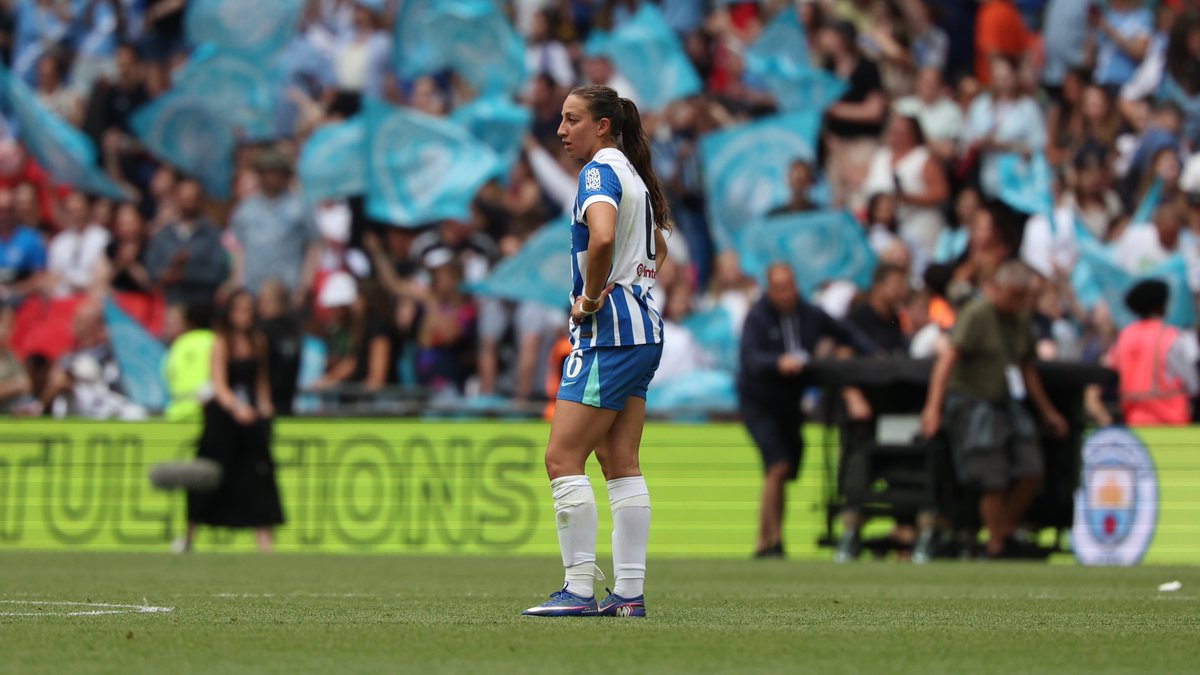 BHAFCWomen's tweet photo. It hurts, but we will be back.

Thank you for your incredible support today and all season, Seagulls. 🙏 https://t.co/nAXMXV8q3G