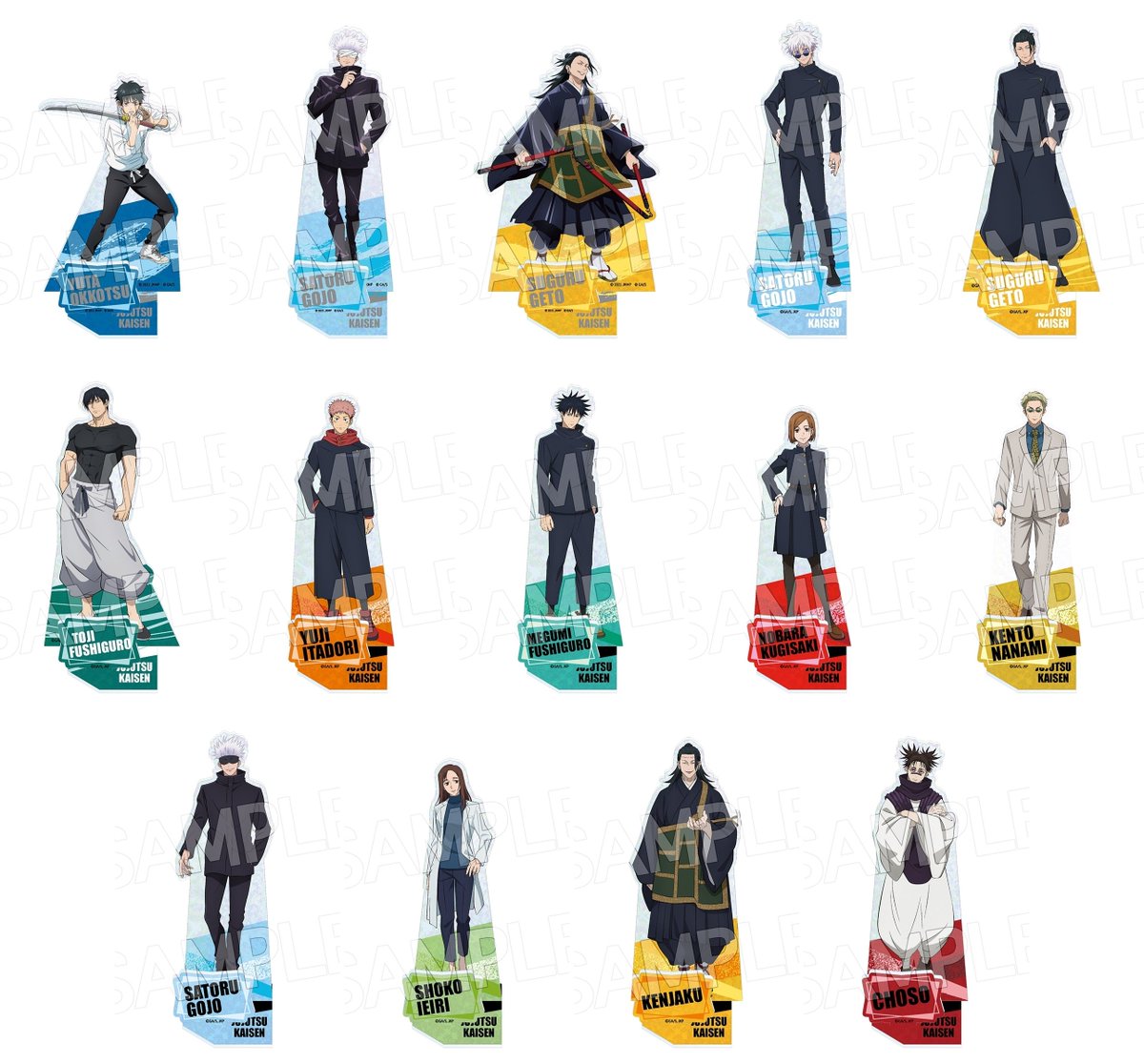 jujutsu_goods's tweet photo. アニメイトオンラインで予約受付中！

呪術廻戦 5周年 ホロアクリルスタンド

2026年07月 下旬 発売予定

https://t.co/nhof6RKTE0 https://t.co/Xrrj7PCPHz