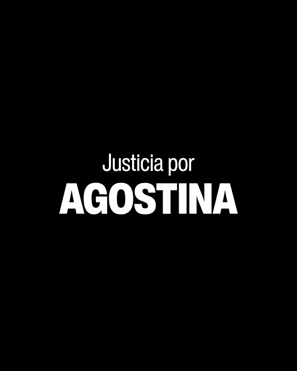 UCRNacional's tweet photo. Justicia por Agostina.
#NiUnaMenos https://t.co/oWiThHfWZZ