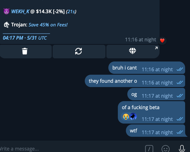 Wehk_k's tweet photo. Apparently there is another og of the beta too wtf bro come on man. 

Are we really that petty man??

The OG btw omg 

HqqwW6MDQdzmvLcKRpPEByYAF7TgWjbs32U4yybApump

Send it all to 0 https://t.co/FmN7KialxO