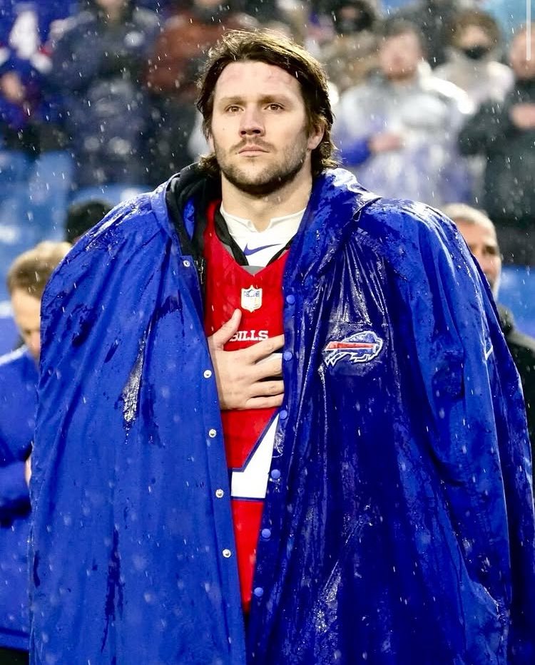 BillsOnReal's tweet photo. Josh Allen averages 311 yards per game in the playoffs.

This is the most by a qb in NFL playoffs history. https://t.co/rOoR7VCHRJ