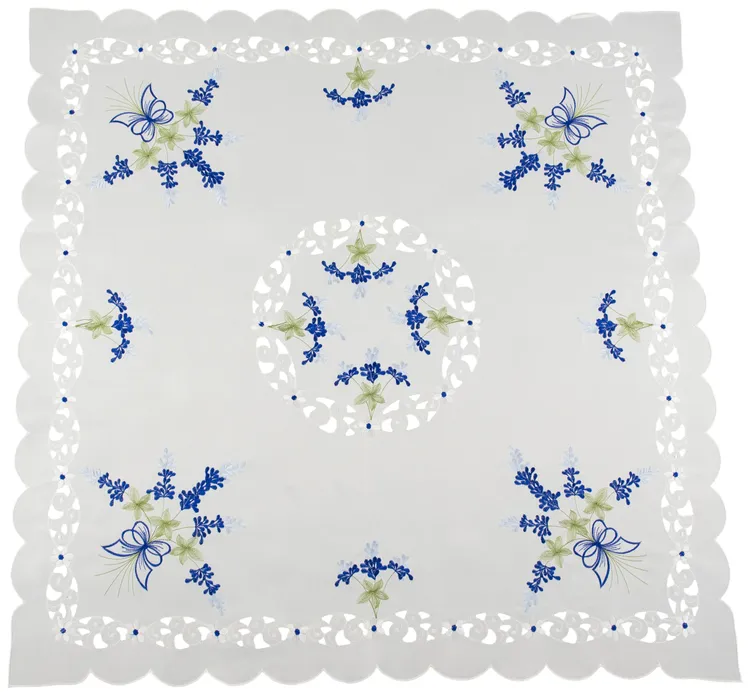 LinensArtThings's tweet photo. Lovely large Doily for the center of the table with Blue Bonnets scattered all around to make an impressive table centerpiece. Your home will be bright and cheery with these Blue Bonnet Doilies on your dining or kitchen table! #linens #doilies #tablecloths #tabletopper #homedecor #homedesign #tablelinens #tablerunner #cloths #art #lace #LAT #linensartandthings Watch Now: https://t.co/P5YK7Z1Rr6