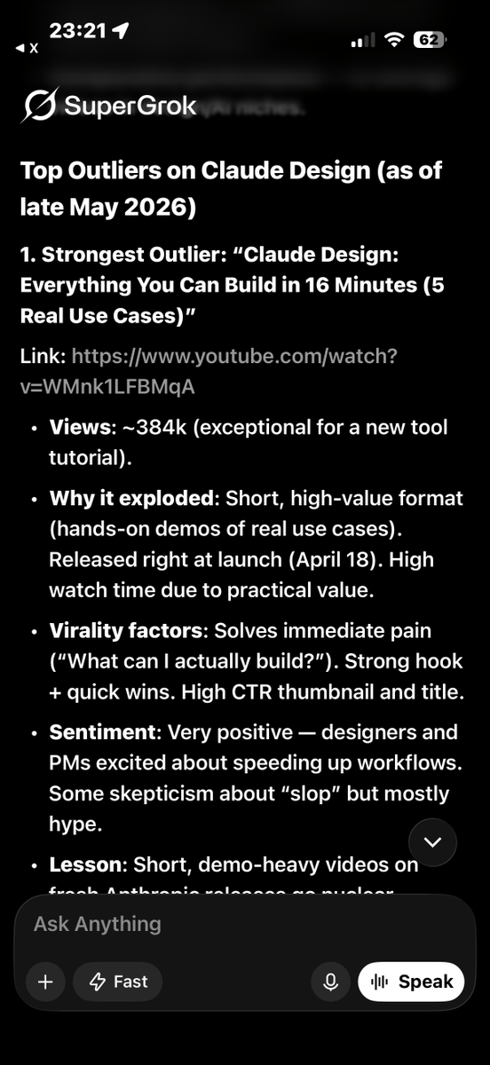 imtamhn's tweet photo. Been testing Grok heavily for searches and fact checking lately and I'm genuinely impressed.

It's ridiculously fast at pulling real-time info, stays succinct instead of rambling like ChatGPT, and the writing style just hits better.

Most importantly: Grok searches the web by default. ChatGPT feels lazy, it usually sticks to old training data. Grok actually goes out and finds fresh info quickly and accurately.