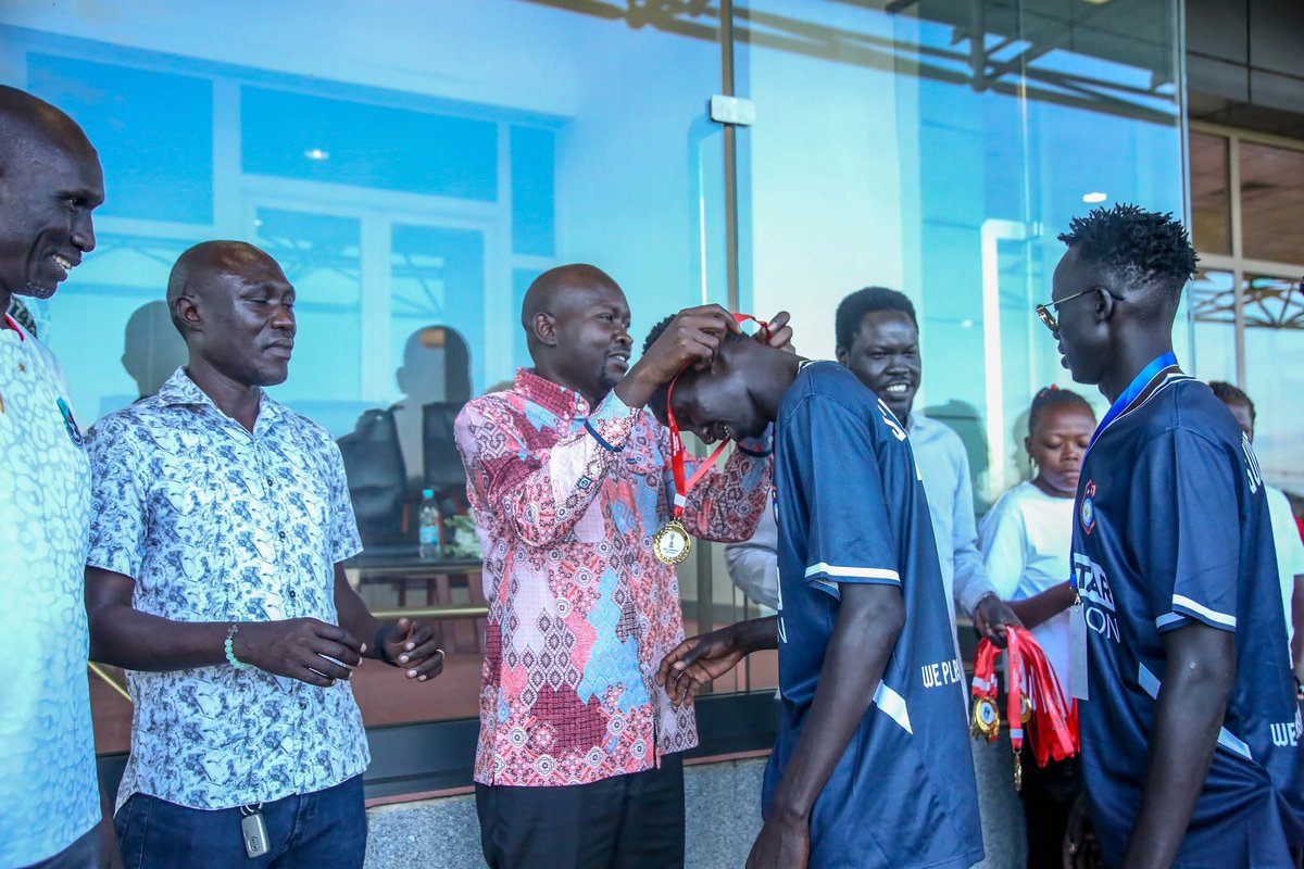 ssfa_com's tweet photo. Super Star FC Bor Crowned South Sudan National League Champions 2025-2026

On a thrilling evening at Juba National Stadium, Super Star FC Bor were crowned champions of the South Sudan National League for the 2025 - 2026 season. https://t.co/cubFtkZc0v