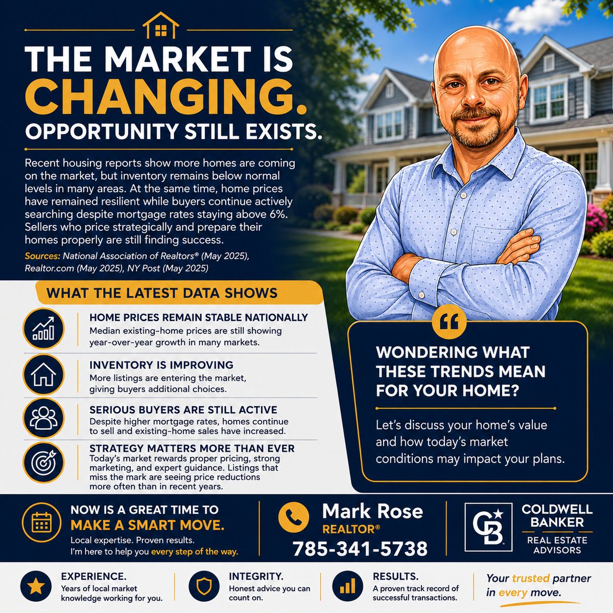 MarkRoseRealto1's tweet photo. 📊 What's Really Happening in Today's Housing Market?

If you're curious about what today's market means for your home and your goals, let's talk.
Mark Rose  Coldwell Banker Real Estate Advisors  785-341-5738

#HomeSeller #ManhattanKSRealEstate  #HomeValue  #MarketUpdate https://t.co/cS4qRU9KP3