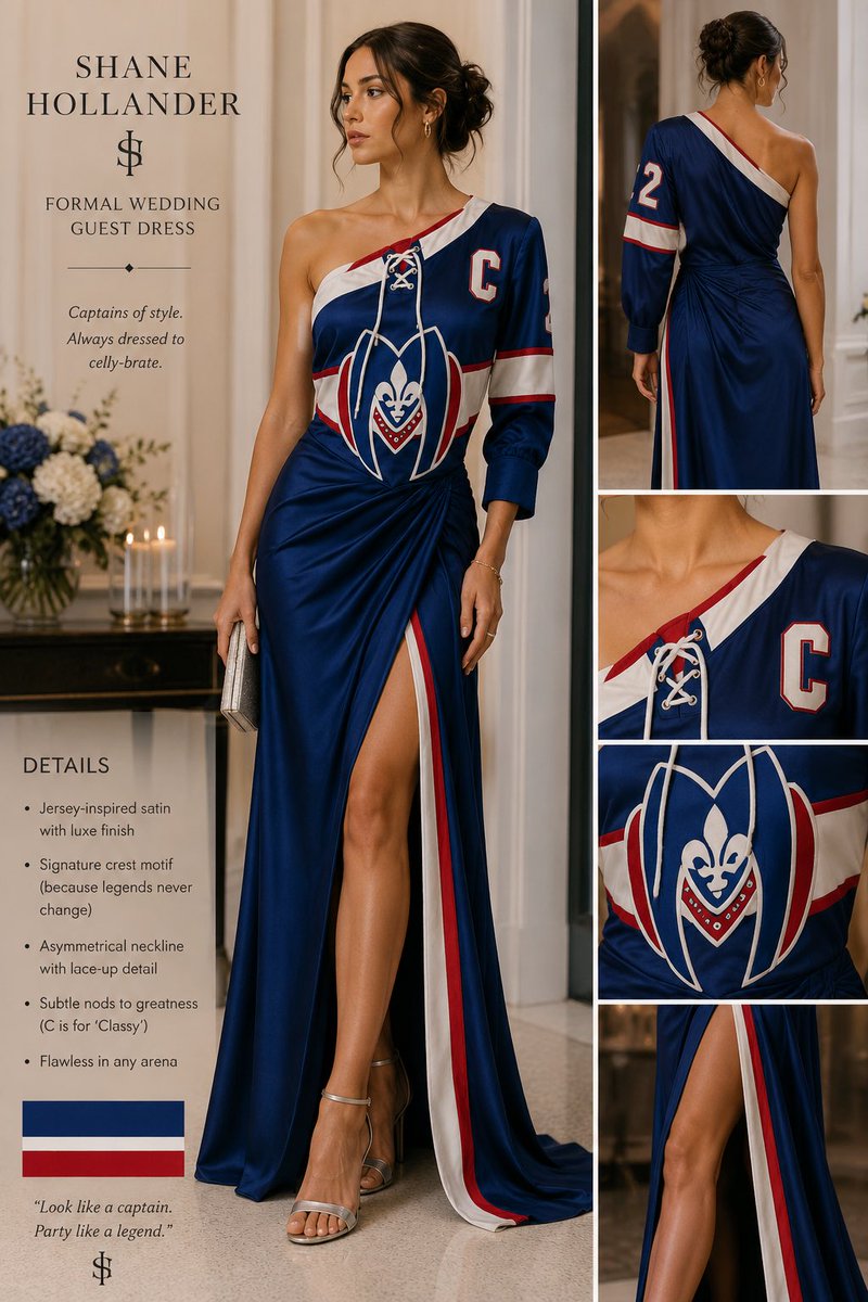 gemmacurriee's tweet photo. Asked my friend if I could dress up as Shane Hollander for her wedding and this is what AI came up with 🤣 #heatedrivalry https://t.co/UgaFm0ROXn