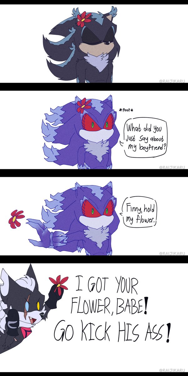 projectshadovv's tweet photo. this plagued me for WEEKS

#mephinite #mephilesthedark #infinitethejackal https://t.co/uv2f9Fe2zA