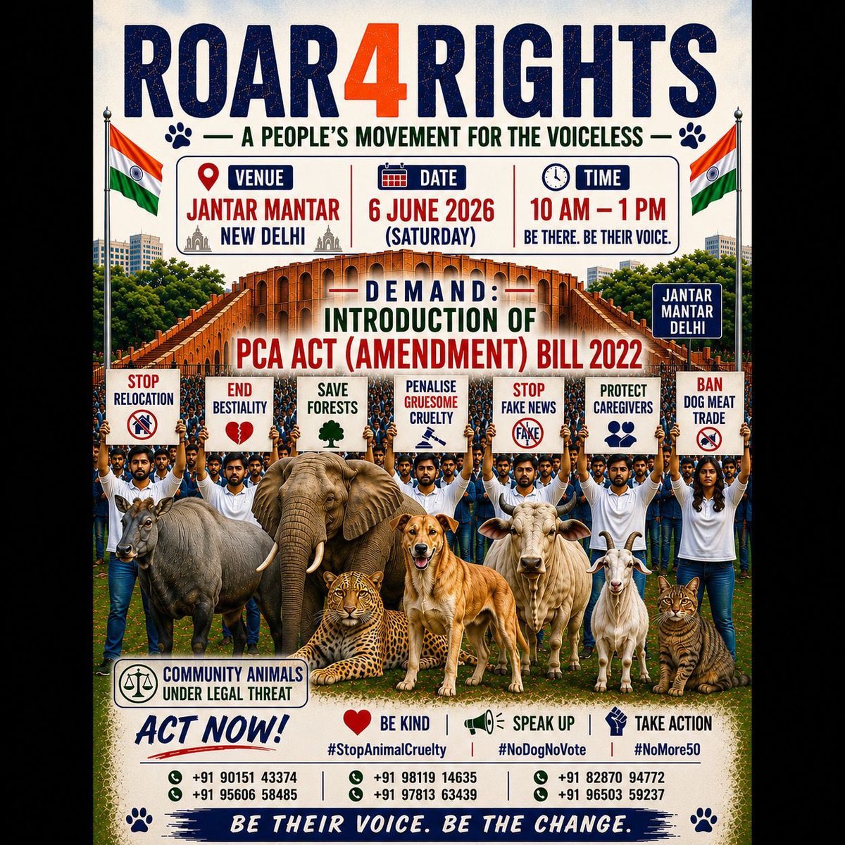 richardrekhy's tweet photo. If these animals had a voice or a pen the story would read differently . Let’s be their voice . Support the voiceless . https://t.co/AtYPeccd9k