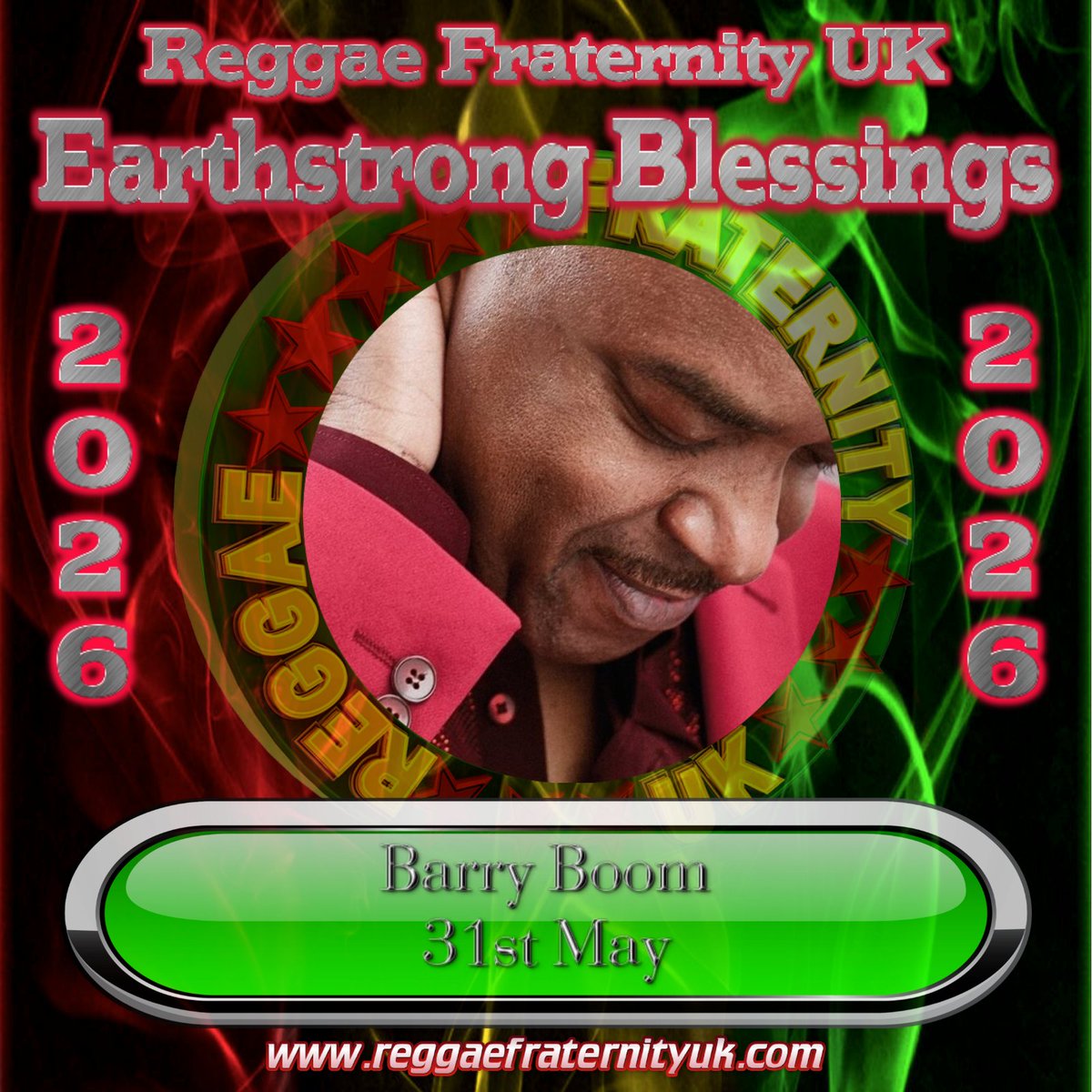 regfraternityuk's tweet photo. RFUK sends Earthday Blessings to Lovers Rock King Barry Boom on his Special day ππ©πΆπ€πππππ₯ππ₯πΎππHave a blessed day @barryboommusic π₯π₯πΎπΎ #rfuk #reggae #gospel #gospelreggae #promotingukreggaeexcellence #earthstrong #singer #reggaemusic #artist #barryboom https://t.co/0e1Xlbezsv