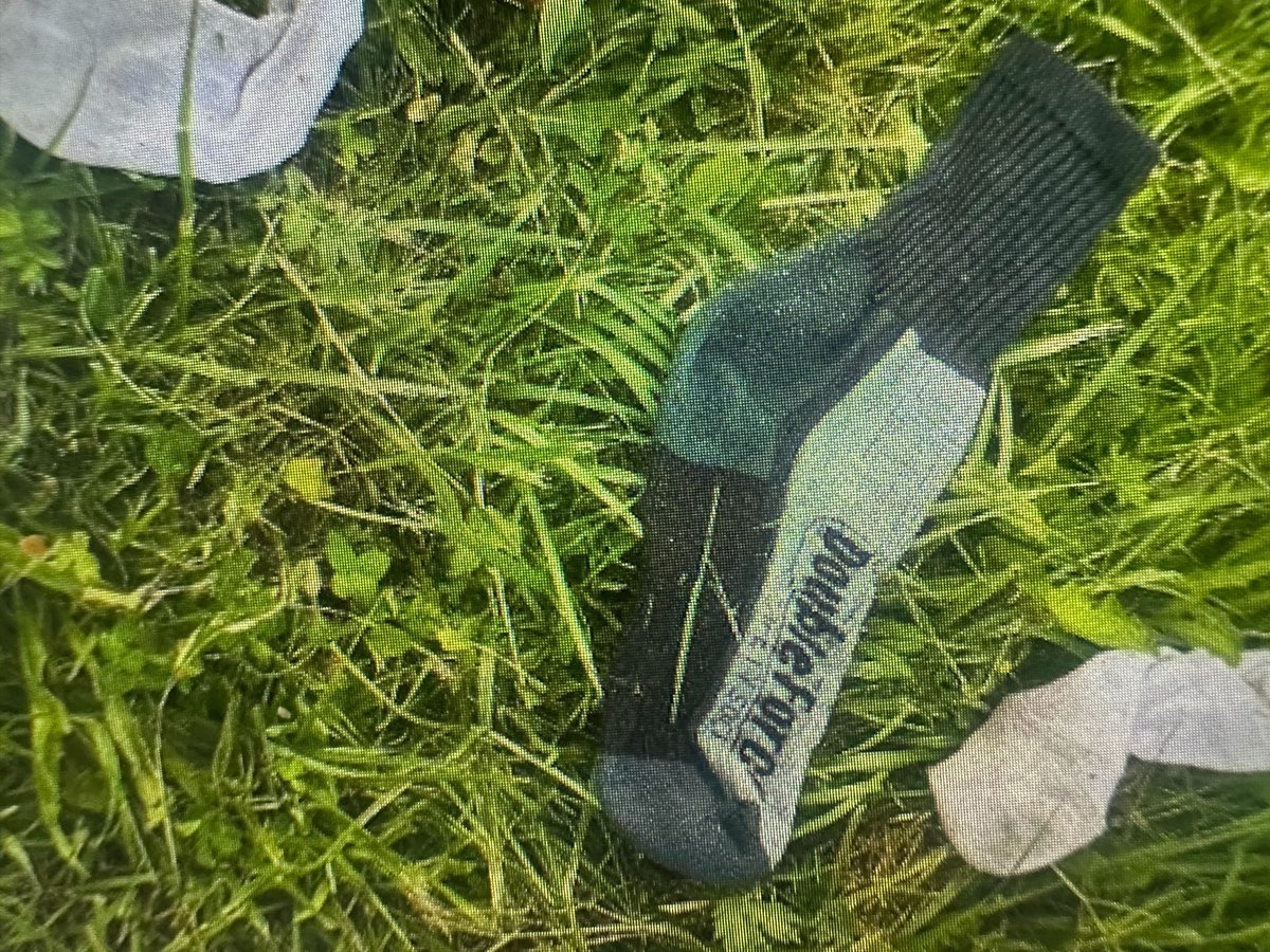 LitterApp_NET's tweet photo. That was a nice TreasureHunt, we had a couple of difficult items, and 'something with Force' on it, was probably the biggest problem for users, but today, on the last day of the hunt, one of our users found this sock and completed the Hunt,
Well done Peter! https://t.co/U5jpKm84dW