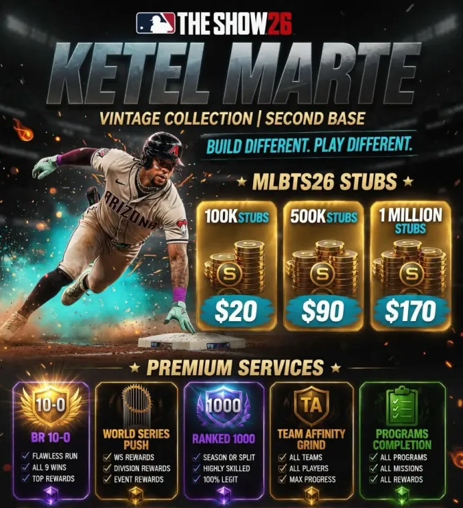BeastGamePlug's tweet photo. MLB The Show 26 players.   
Fast • Safe • Reliable    📷https://t.co/v3RIw1MaGM 
#MLBTS26
 #MLBTheShow https://t.co/4TzBxHLWPy