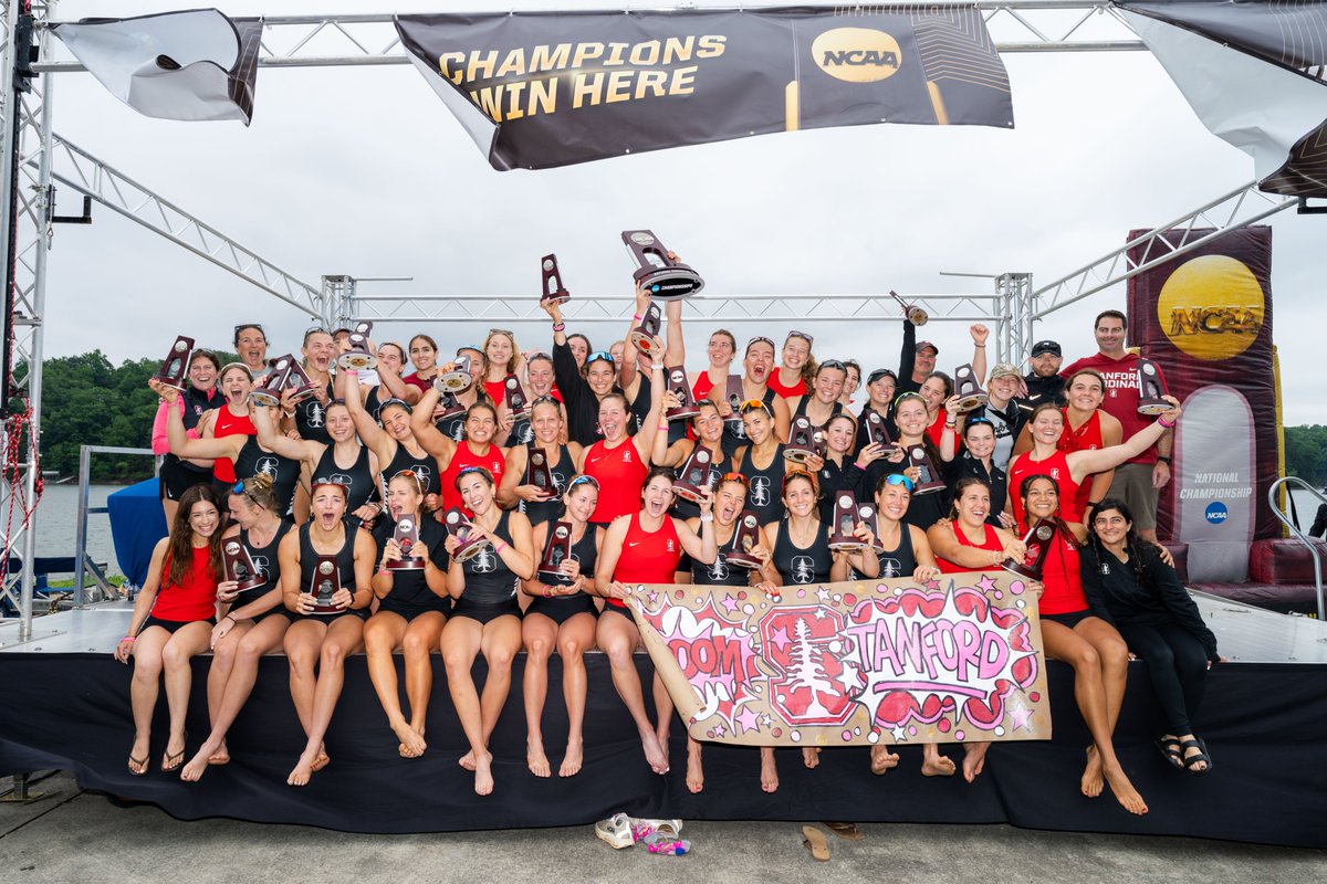 StanfordRowing's tweet photo. Our sixth consecutive top-two team finish at NCAAs.

Fourth consecutive Second Varsity Eight title. Sixth straight podium finish for our Varsity Eight.

So much to be proud of!

#GoStanford https://t.co/oLGtSIsgQs