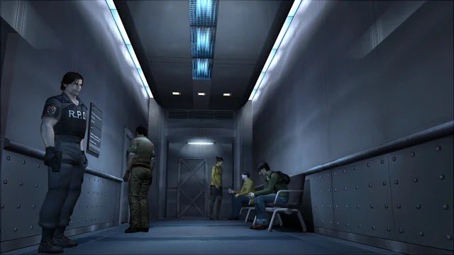 heselle_'s tweet photo. there is in resident evil outbreak when u start the game in a Laboratory! and the ending was on a bridge :) https://t.co/Ys3ckrCg7Z