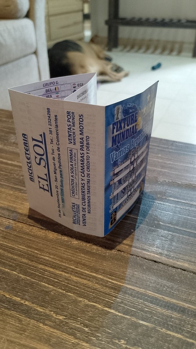 1PabloCampana's tweet photo. Qué vivan los Fixtures impresos! https://t.co/n577nGMy0J