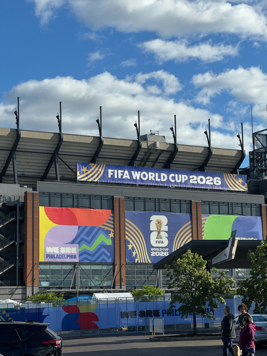 PhilSoc8's tweet photo. Philadelphia Stadium loading https://t.co/eF1qPTCAdS