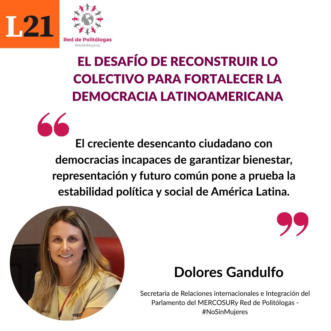 Red De Politólogas - #NoSinMujeres tweet media