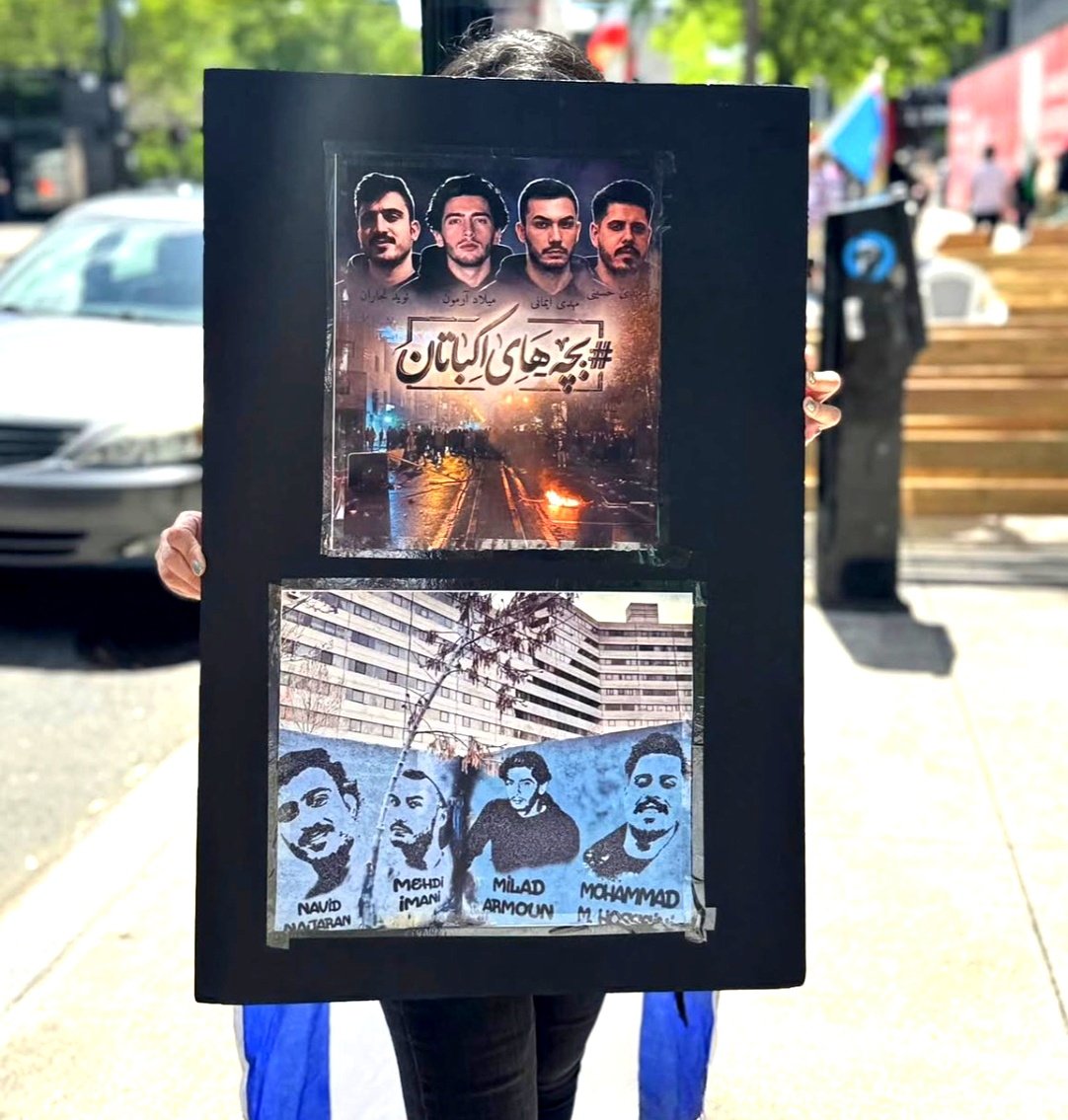 Taraneui's tweet photo. The Islamic Republic is preparing to execute four young men: #MiladArmoun, #NavidNajaran, #MehdiImani, and #MohammadMehdiHosseini.
After more than four years in prison, they now face imminent execution while headlines focus on a possible US deal.

#HelpEkbatanboys
#Ekbatanboys https://t.co/ifP9B3Qy1R