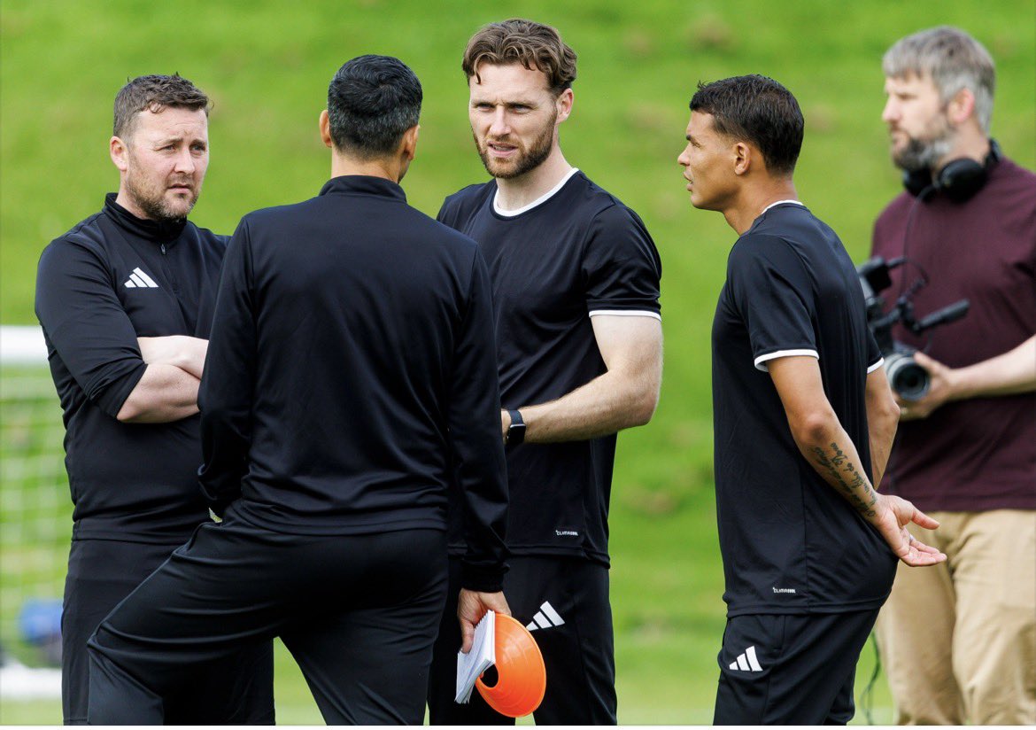 TScobb88's tweet photo. 10 days on the UEFA A Licence done and dusted. Surrounded by some incredible people and coaches. Was brilliant getting an insight into other coaches thoughts and ideas. Massive thanks to our tutors Cal, Chipper, Keano and @DougieAnderso12 who were all first class in supporting us https://t.co/uIaonIWLcu